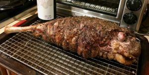 Roasted Herbed Leg of Lamb